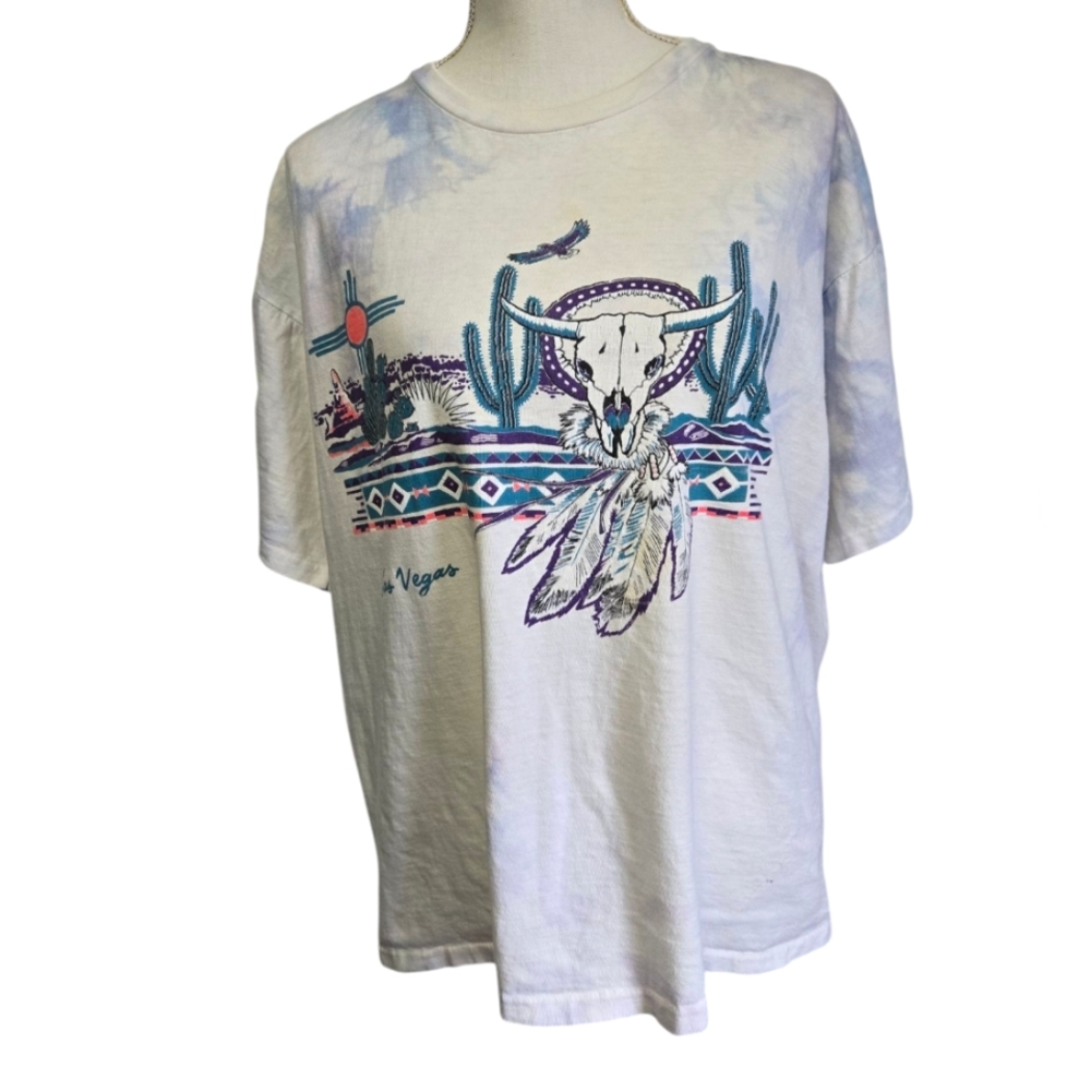 Vintage 1990s Las Vegas Southwestern Tie-dye